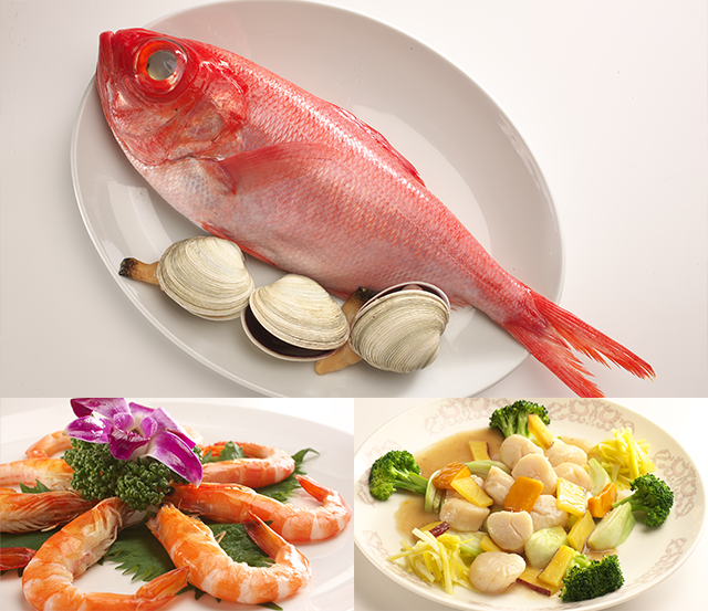 魚料理の材料