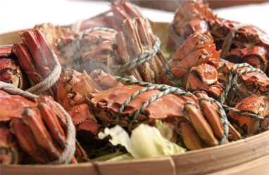 旬の素材の持ち味を最大限に引き出した 上海蟹