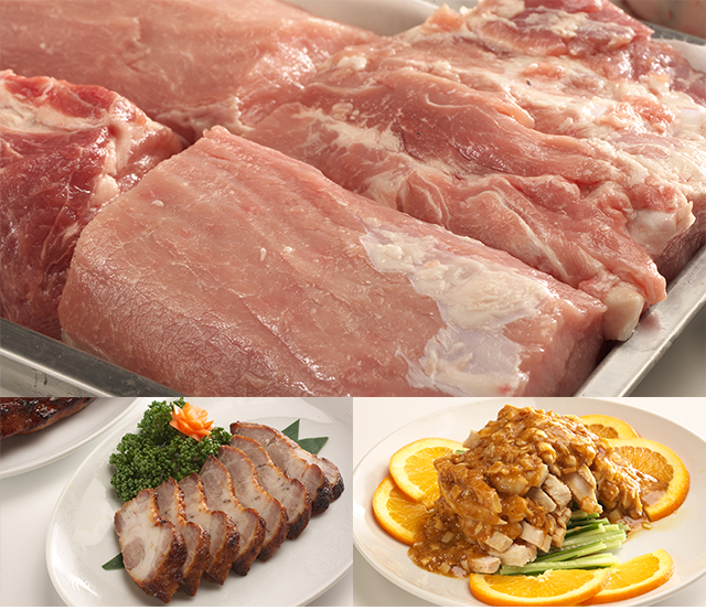 肉料理の材料