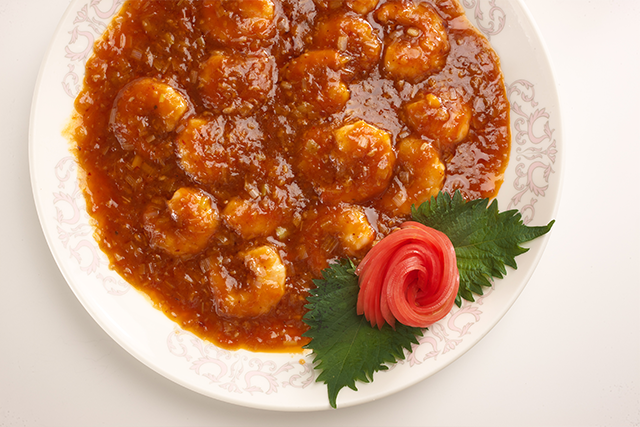 乾焼蝦仁